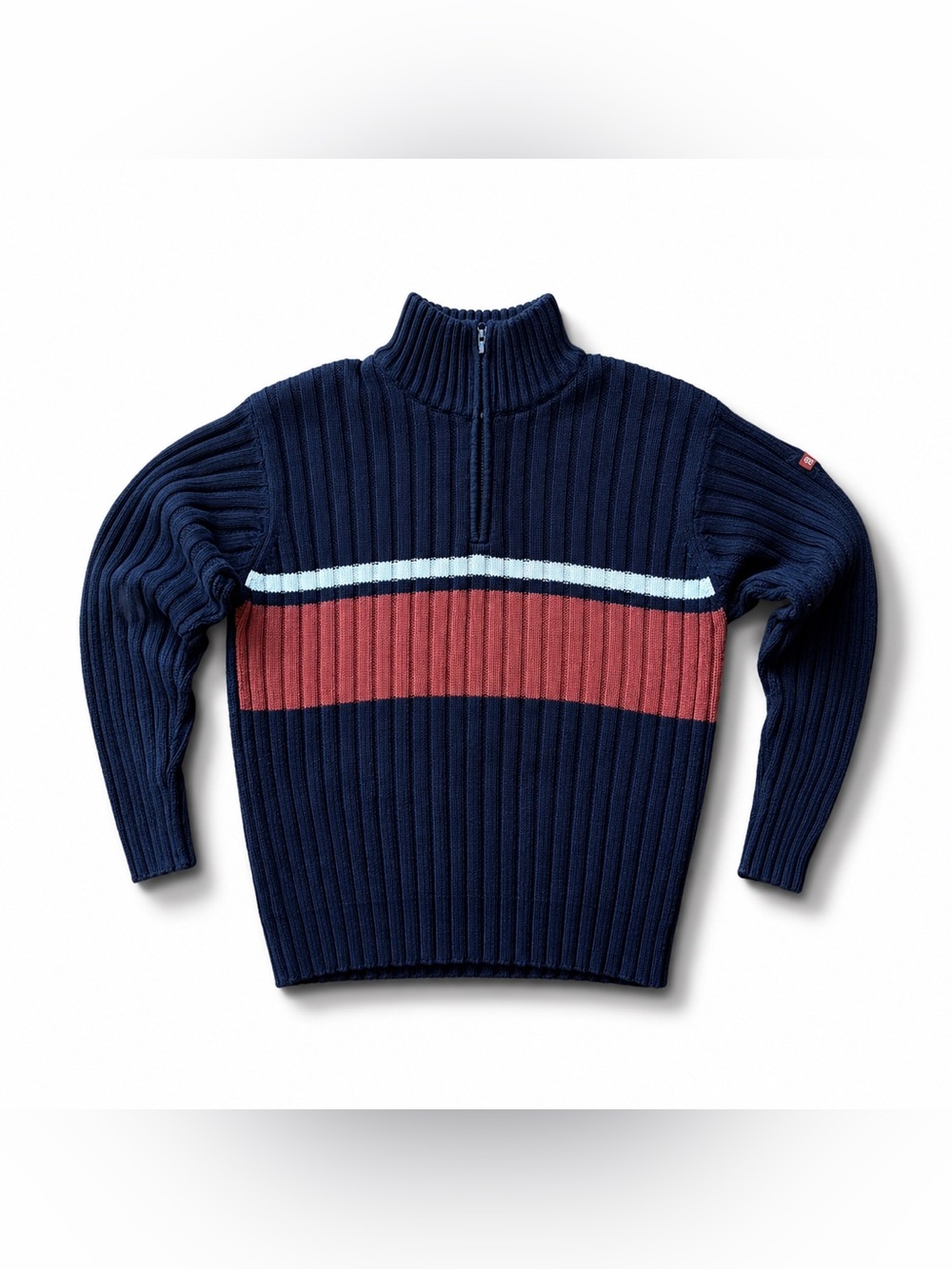 Vintage Y2K Children’s Place Boys Large Youth Quarter Zip Sweater Pullover